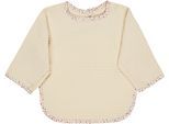 Lätzchen STERNTALER "Ärmellätzchen Bauernhof, ecru", Baby, beige (ecru), Baumwolle, Lätzchen