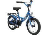 Kinderfahrrad BIKESTAR "Classic" Gr. 24, blau, Fahrräder, Kinder, 24cm, 14 Zoll (35,56cm)
