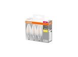 Osram LED-Lampe Candle 4W/827 (40W) 3-pack E14