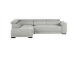 Xora Ecksofa , Grau , Textil , Ottomane links, Eckteil , 284x205 cm , Stoffauswahl, seitenverkehrt erhältlich , Wohnzimmer, Sofas & Couches, Wohnlandschaften, Ecksofas