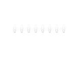 Wandgarderobe Functionals KROK HJH 90 Chalk White, 16 Haken, bis 10 kg, B 900 mm, Stahl und Kunststoff, weiss