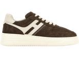 Hogan Low-Top Sneaker - Flat Shoes Brown - Gr. 38,5 (EU) - in Braun - für Damen