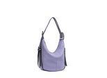 Schultertasche "Softy", Mädchen, Gr. B/H/T: 31cm x 35cm x 20cm onesize, lila (flieder), Lederimitat, COLLEZIONE ALESSANDRO, Taschen Schultertasche, in modischen Farben