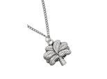Lange Kette "Palme", Damen, Gr. onesize, Metall, silber (altsilber), COLLEZIONE ALESSANDRO, Basic, Halsketten, mit XL Palmen Anhänger
