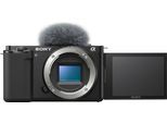SONY Systemkamera "Alpha ZV-E10", schwarz, B:11,52cm H:6,42cm T:4,48cm, Fotokameras, Youtube Kamera