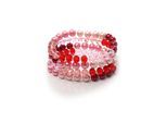 Armband "Hella", Damen, Gr. Glas, rot, COLLEZIONE ALESSANDRO, Armbänder Armband