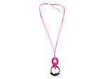 Lange Kette "Neon", Damen, Gr. onesize, Metall, pink, COLLEZIONE ALESSANDRO, Basic, Halsketten, Band in Neonfarbe