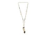 Lange Kette "Aruba", Damen, Gr. onesize, Zamak, beige, COLLEZIONE ALESSANDRO, Basic, Halsketten, mit echten Muscheln
