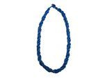 Lange Kette "Rieti", Damen, Gr. onesize, Holz, blau, COLLEZIONE ALESSANDRO, Basic, Halsketten, in gedrehter Form