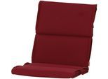Polsterauflage SIENA GARDEN "Stella", rot, B:46cm H:3cm T:96cm, Polsterauflagen, Polsterauflage, B/T: 46x96 cm