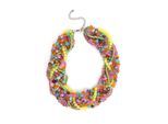 Kette mit Anhänger "Hera", Damen, Gr. onesize, Glas, bunt (mehrfarbig), COLLEZIONE ALESSANDRO, Basic, Halsketten, mit echten Glassteinen
