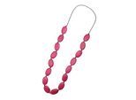 Lange Kette "Charu", Damen, Gr. onesize, Holz, pink, COLLEZIONE ALESSANDRO, Basic, Halsketten, flache Holzperlen