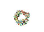 Armband "Rainbow", Damen, Gr. Glas, bunt (multi), COLLEZIONE ALESSANDRO, Armbänder Armband