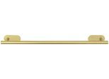 Handtuchstange WENKO "Turbo-Loc Uno Orea", gold, B:60cm H:4,5cm T:7cm, Edelstahl, Handtuchhalter, Handtuchstange, Befestigen ohne Bohren
