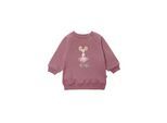 Sweatshirt LILIPUT "Tanzmaus", Mädchen, Gr. 98/104, rosa, 80% Baumwolle, 20% Polyester, bedruckt, normal, Rundhals, Sweatshirts Sweatshirt, mit Rundhalsausschnitt