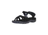 Sandale CRUZ "Highcliff", Damen, Gr. 40, schwarz, Polyurethane, Schuhe Sandale, mit angenehmer Passform