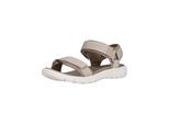 Sandale CRUZ "Ruffalo", Damen, Gr. 41, beige, Synthetik, Schuhe Sandale, mit praktischem Allwetterprofil