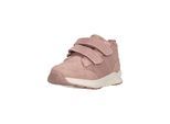 Klettschuh ZIGZAG "Aliano", Kinder, Gr. 24, rosa (hellrosa), Rindsleder, Schuhe Klettschuh, mit praktischem Klettverschluss