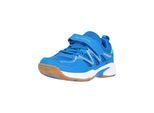 Indoorschuh ENDURANCE "Tasi", Kinder, Gr. 28, blau (blau, weiß), Kunstfaser, Polyurethane, Schuhe, mit praktischer Hallensohle und einfachem Verschluss