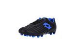 Fußballschuh LOTTO "Milano 700", Herren, Gr. 47, schwarz, Lederimitat, Schuhe Fußballschuh, perfekt für Natur- und Kunstrasen geeignet