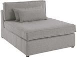 Sofa-Mittelelement OTTO HOME "Enid", grau (hellgrau), B:100cm H:75cm, Baumwollmix (60% Baumwolle/40% Leinen);Struktur fein (100% Polyester);Samtoptik (100% Polyester);Samtvelours (100% Polyester);Struktur (100% Polyester);Struktur recycelt (100% recyceltes Polyester), Polsterelemente, Teil eines Modulsofas, fester Sitzkomfort, auch in Breitcord