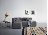 Ecksofa HOME AFFAIRE "Sundstrup L-Form", grau (anthrazit), B:233cm H:76,5cm T:93cm, 100% Polyester, Sofas, Ecksofa, Modulserie, individuelle Zusammenstellung
