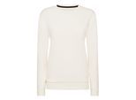 Sweatshirt PLEIN SPORT "Sweatshirt", Mädchen, Gr. S, weiß (01, weiß), Obermaterial: 48% Polyester, 24% Baumwolle, 23% Modal, 5% Elasthan, Sweatshirts Sweatshirt
