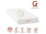 Grafenfels Matratze Silber 90x200 extra fest 14,5cm hoch 7-Zonen