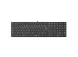 SPEEDLINK RIVA Slim Metal Scissor Keyboard, black - DE Layout