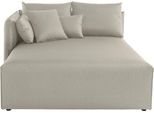 Ottomane OTTO HOME "Nöre", beige, B:138cm H:86cm T:168cm, 100% Polyester, Sofas, Ottomane, Lounge-Modul - zum eigenen Zusammenstellen, Breite 138cm, Tiefe 168cm