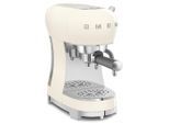 Smeg Espressomaschine 50´s Style, Creme, Metall, Kunststoff, 1100 ml, 14.9x33x32.9 cm, Küchengeräte, Kaffeemaschinen & Zubehör