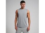 MP Herren Rest Day Tanktop mit tiefem Armausschnitt – Hellgrau - XS