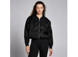 MP Damen Lifestyle Nylon-Bomberjacke – Schwarz - L