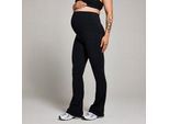 MP Damen Umstands-Schlagleggings Über dem Babybauch – Schwarz - XL