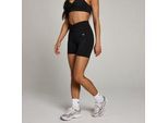 MP Damen Tempo Shorts mit geraffter Vorderseite – Schwarz - M