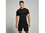 MP Herren Tempo nahtloses T-Shirt mit Grafikelement – Schwarz - XXL