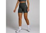 MP Damen Shape Nahtlose Radlerhose — Dunkle Schatten - XL