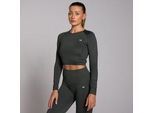 MP Damen Shape Nahtloses Langarm-Crop-Top - XL