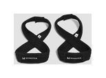 Myprotein Achter-Form Zughilfen – Lifting Straps – Schwarz - L (> 7.5'')