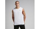MP Herren Rest Day Tanktop mit tiefem Armausschnitt – Weiß - XL