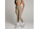 MP Damen Studio Umschlagbare Leggings – Helles Graubraun - XXL