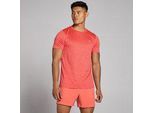 MP Herren Tempo Meliertes T-Shirt – Korallenrot - L