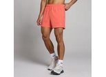 MP Herren Tempo 13-cm-Short – Korallenrot - XXXL