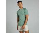 MP Herren Tempo nahtloses T-Shirt – Hellgrün - XXXL