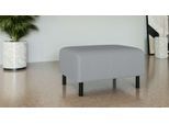 Polsterhocker HOME AFFAIRE "Glandine", grau, B:70cm H:44cm T:50cm, 100% Polyester, Hocker, Polsterhocker