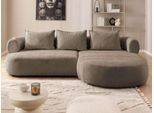 Home affaire Ecksofa "LUSSAC L-Form Design-Sofa mit Zierkissen, Masse B/T/H: 257/159/78 cm" hoher Sitzkomfort und modernes Design, Sofa ohne Bettfunktion