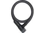 Spiralschloss ABUS "6615K/85/15 black", schwarz, SicherheitsschlösserB:14,5cm L:22cm, B:14,5cm L:22cm
