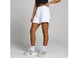 MP Damen Basics Sweatshorts – Weiß - XXS