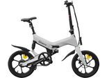 E-Bike SACHSENRAD "F12" Gr. 43, weiß, Elektrofahrräder, Damen, 43cm, 16 Zoll (40,64cm), LCD-Steuerdisplay, Fahrmodus Pedelec, LED-Frontlicht, LED Rücklicht