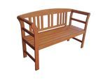 Gartenbank SAN JOSE mit Rose, 2-Sitzer